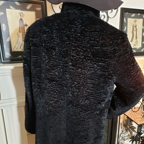 Valerie Stevens Plush Faux Fur Vintage 90's Coat - Picture 4 of 8