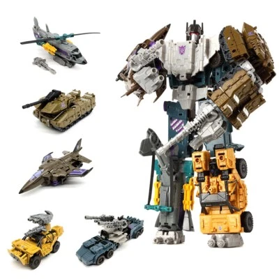 VNS HZX 5In1 Transform IDW Bruticus Robot 12.6" Action Figure Model Toys Doll No Box