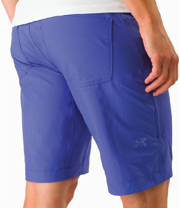 Pantaloncini corti donna Arc'teryx Arcteryx 10 5" Creston nuovi con etichette stile: 23014 colore: Iolite