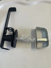 BlackT Handle Door Lock Replacement shed gate WHOLE Set