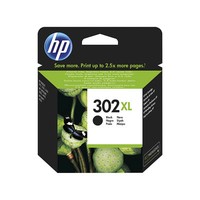 Hp Original-Tintenpatrone F6U68AE (No. 302XL), Schwarz