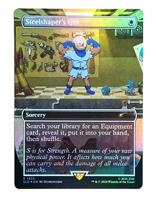 MTG | Steelshaper's Gift | Secret Lair: Fallout | Foil | NM | EN