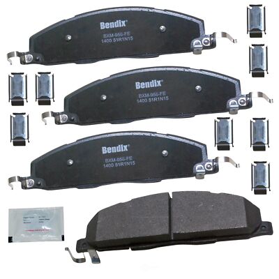 Disc Brake Pad Set-Priority One Semi-Metallic BPR Bendix CFM1400