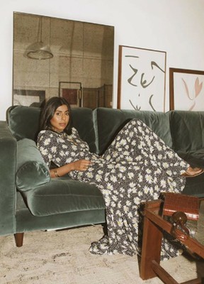 kristen floral print dress