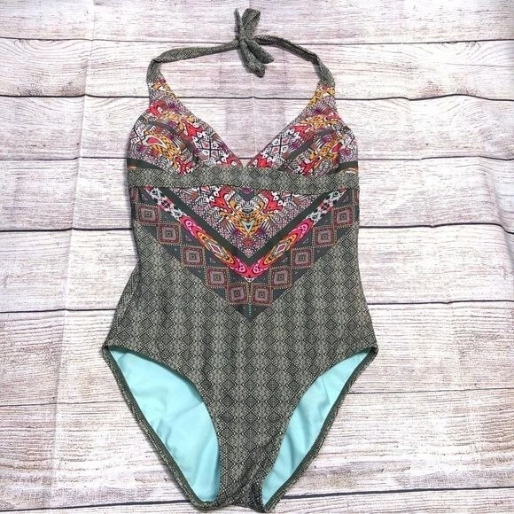 Prana Lahari Cargo Marrakesh One Piece Swimsuit Women's Size S - Image 4 of 4