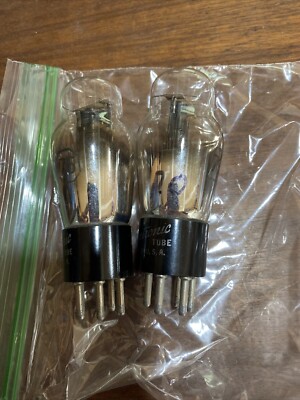 RCA Type 76 (VT76 UY76 276) Vacuum Tube Pair