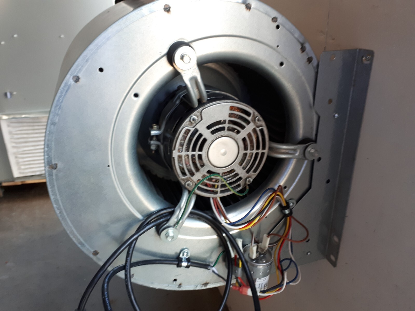 Oil Furnace Blower Motor & Fan Housing Assembly GT10DD 1/2Hp variable