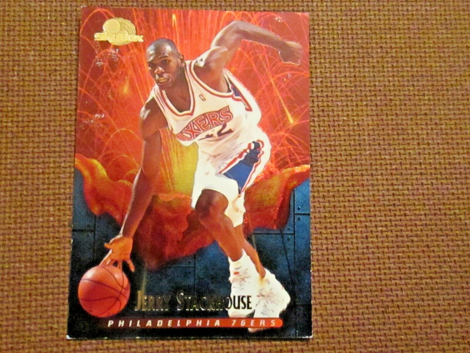 1995-96 Skybox Premium Meltdown Jerry Stackhouse Philadelphia 76ers