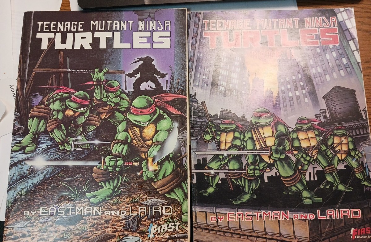 Teenage Mutant Ninja Turtles book 1 By Eastman And Laird | eBay
