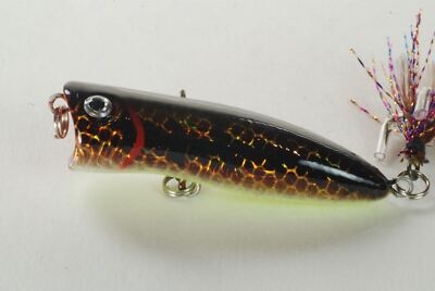Akuna Jerster 2.2'' Topwater Popper Fishing Lures in Choice of Colors