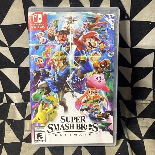 Nintendo Switch Super Smash Bros Ultimate GAME CASE ONLY (NO Game)