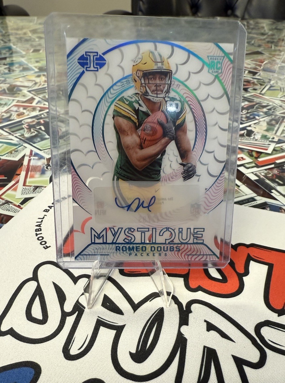 Romeo Doubs Panini Illusions Mystique Autographs #M37 Light Blue