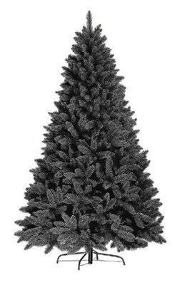 Schwarzer Weihnachtsbaum künstlich Weihnachten buschige Kiefer Colorado Fichte 5 Fuß/6 Fuß/7 Fuß