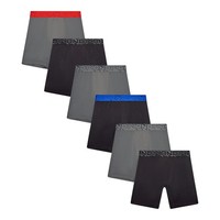 6-Pack AND1 Flex Men's Breathable Mesh Boxer Briefs only