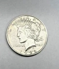 1922 $1 Peace Silver Dollar Coin One Dollar