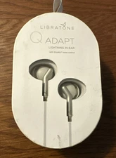 Libratone Q Adapt Lightning In Earphones For iPhone & iPad ( Cloudy White Color)