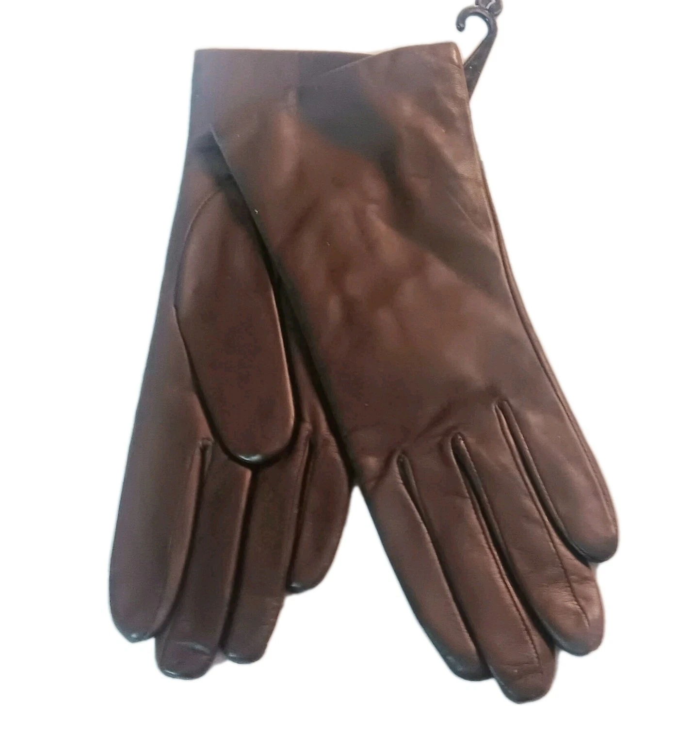 Women's Grandoe 100% Cashmere Lined, Leather Gloves , Medium-7, Taupe.
