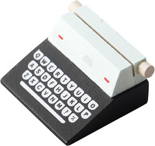 Miniature Typewriter Model Vintage Style Dollhouse Decor Photo Prop for Home and