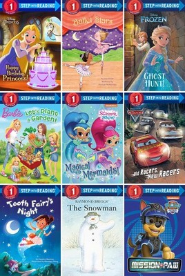 THE STEP INTO READING LEVEL 1 & 2 COLLECTION 9 BOOKS SET 9780399558863, 97807364