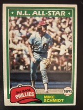 Mike Schmidt Topps 1981 #540