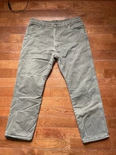 Wrangler Rugged Wear Jeans Mens 36x30 Rugged Wear Flannel Lined Y2K Work Pants