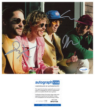 ‘Caamp’ Band Signed 8x10 Photo 'Evan, Matt, & Joseph' Indie Folk ACOA