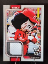 2026 Topps Series 1 Rosie Red Mascot Relic Cincinnati Reds Celebration Patch