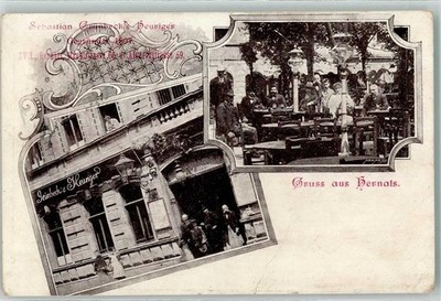 13455509 - Wien Gasthaus Sebastian Gruenbeck`s Heuriger Hernals 1901