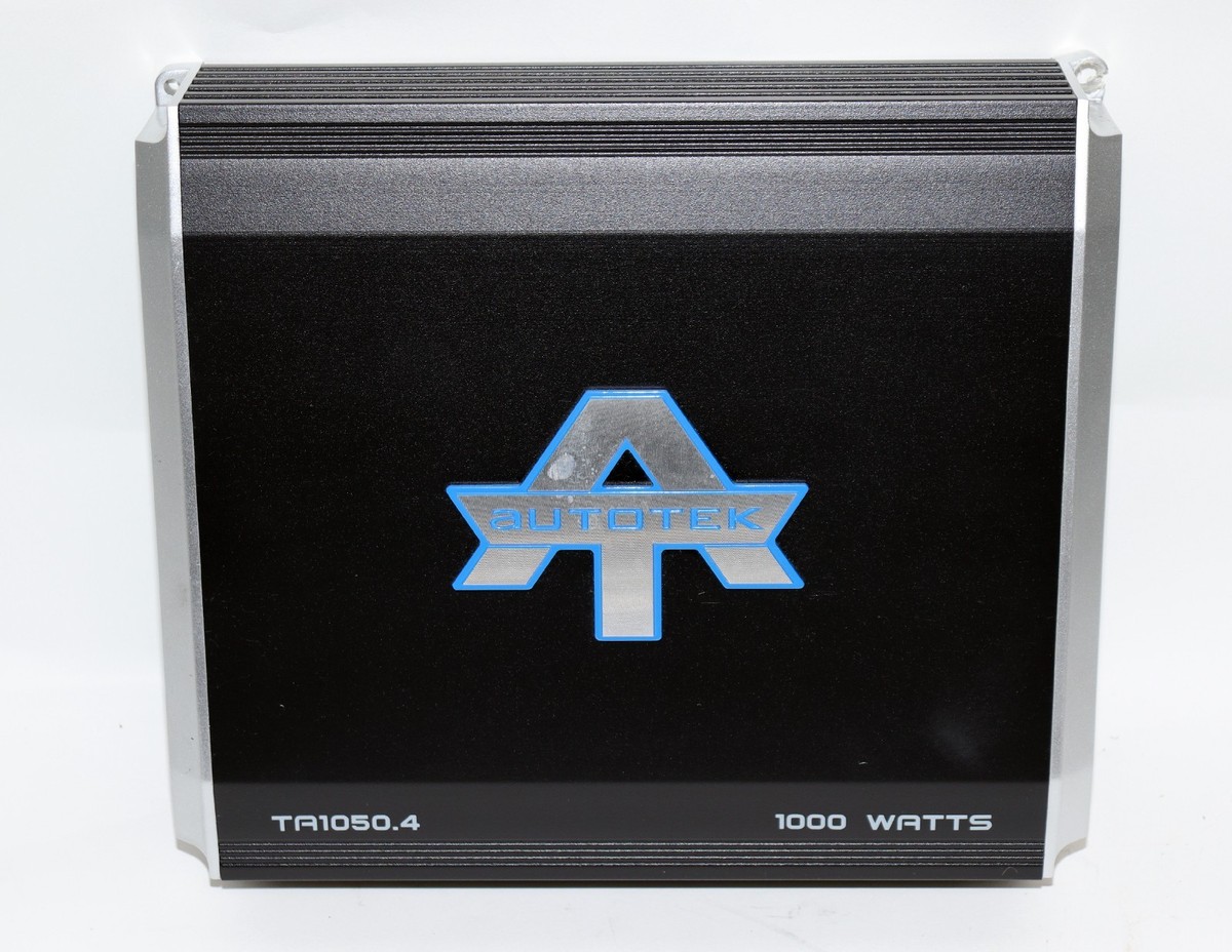Autotek TA1050.4 1000Watt 4-Channel Car Stereo Amplifier | eBay