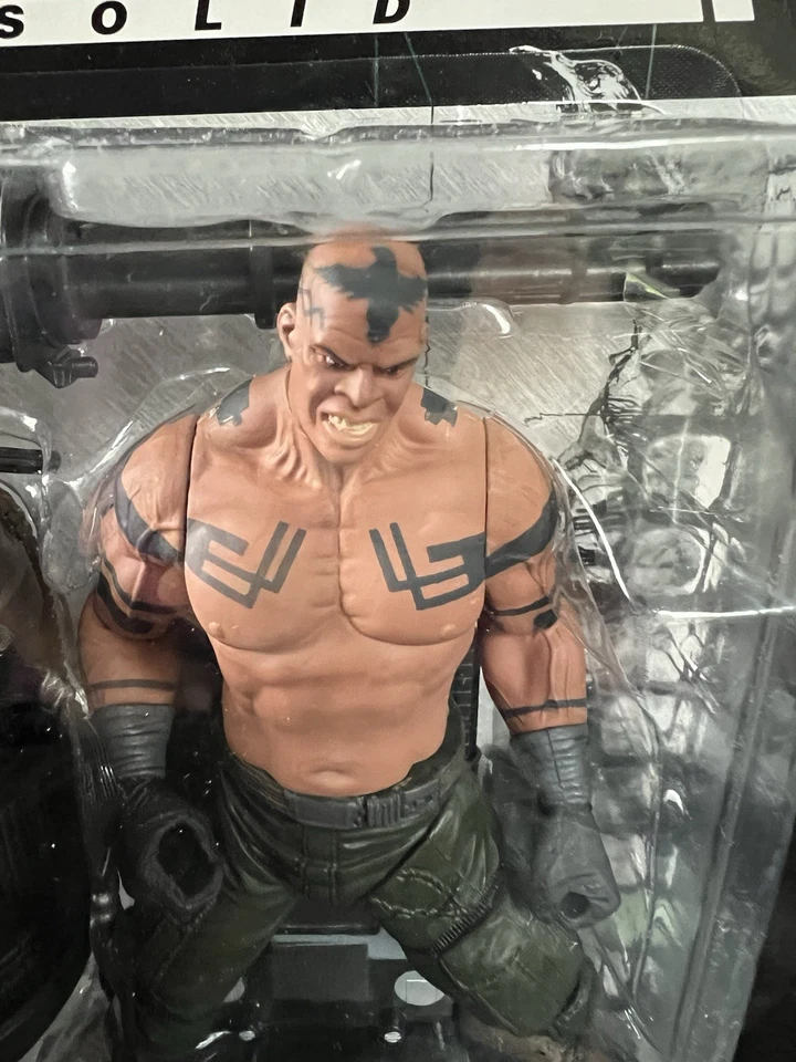 Figura de colección McFarlane Toys Metal Gear Solid Vulcan Raven 1998 sellada nueva en caja Foto 2 de 4