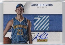 2012 Panini Black Friday Rookie Hat Relics Auto Austin Rivers #15 Auto nd3