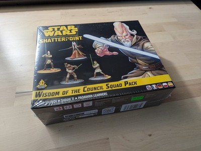 Wisdom of the Council Squad Pack Star Wars: Shatterpoint (new in box-free ship)