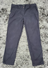 Talbots Pants Womens 6P Petite Blue Relaxed Chino Stretch Twill Casual Pockets