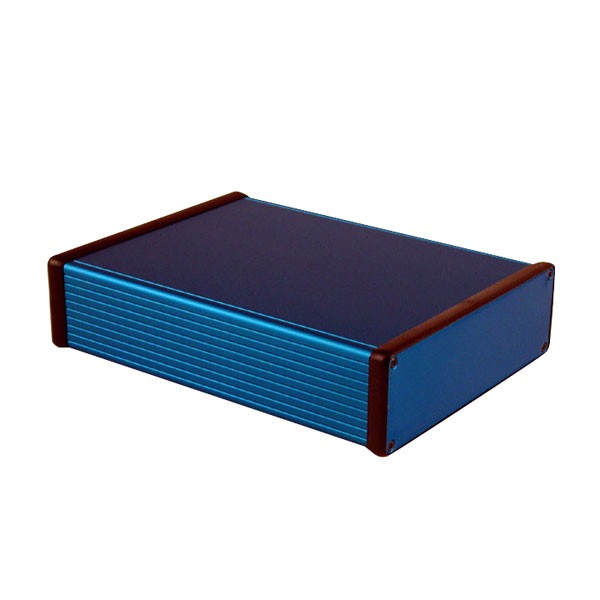 Hammond Extruded Aluminium Enclosure 223 x 160 x 51.5mm Blue
