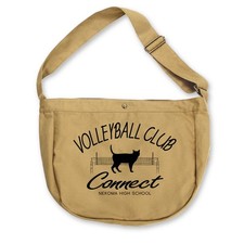 Haikyuu!! Newspaper Bag Nekoma High School Volleyball Club SAND KHAKI Pre