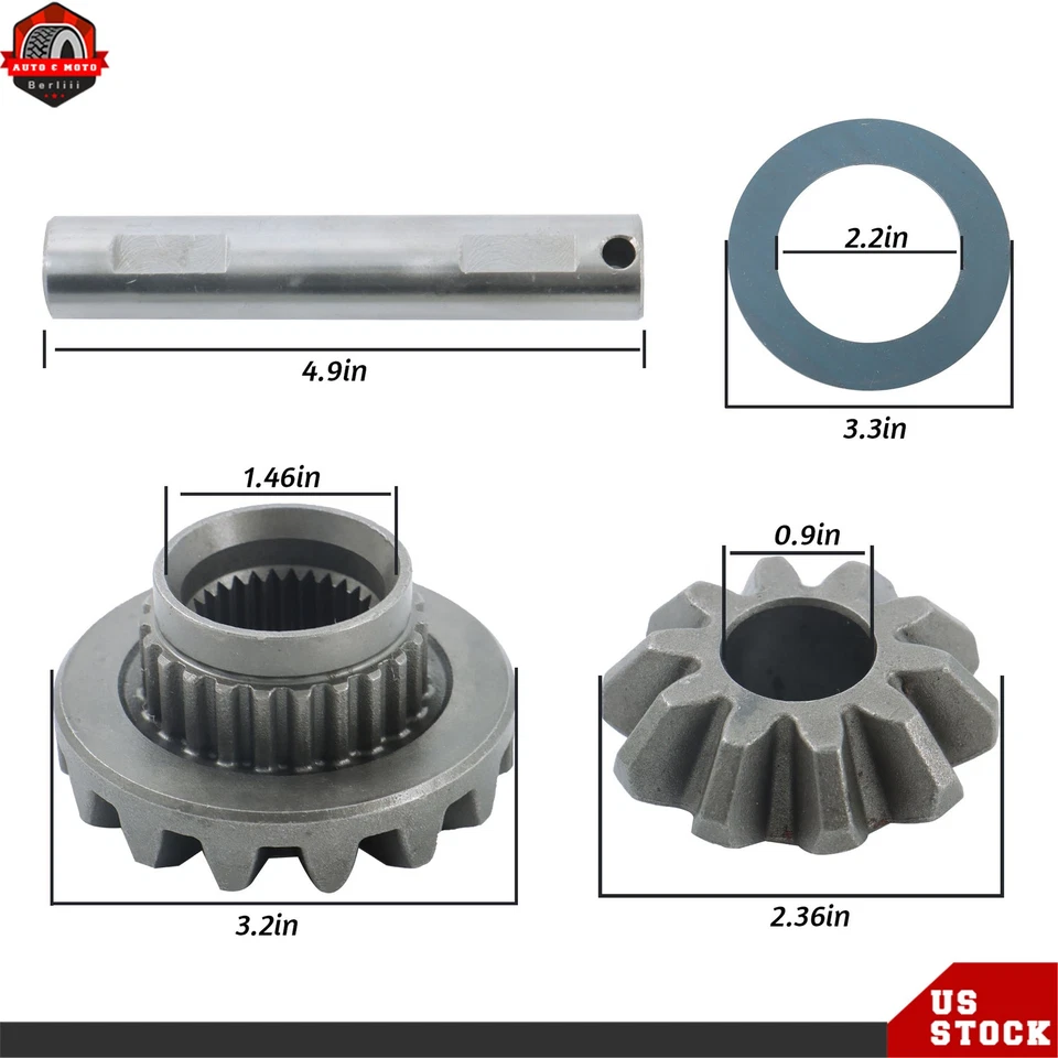 Kit de paquete de embrague Traclok Posi de 8,8" trasero para camioneta Ford 8,8" engranajes Lsd Spider Foto 2 de 4