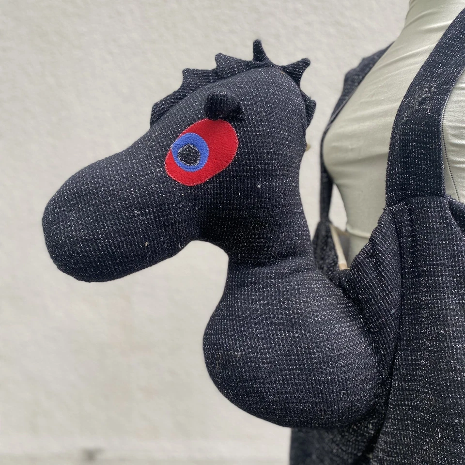 Disfraz de Halloween unisex vintage años 70 hecho a mano caballo de mar monstruo del lago Ness Foto 2 de 4