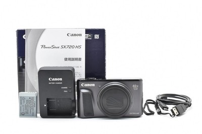 Canon PowerShot SX720 HS Black 20.3MP 40x Digital Camera JAPAN