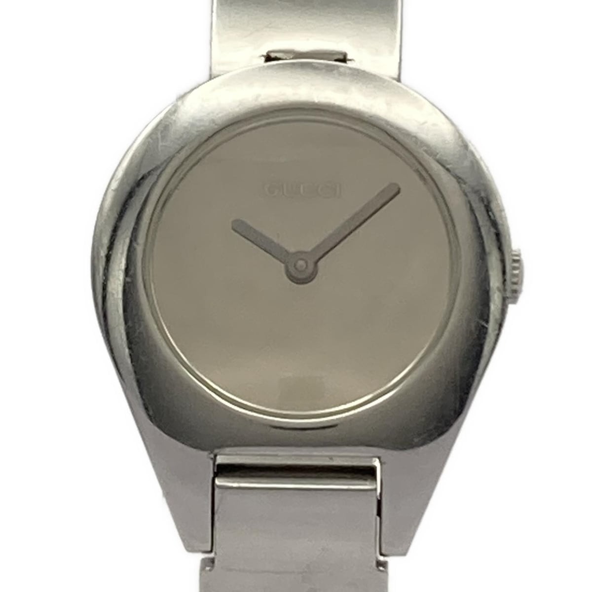 Pre-Owned GUCCI Silver Watch Authentic Luxury Timepiece