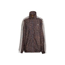NWT Adidas Originals JW7301 Leopard Firebird Oversized Women's Track Jacket