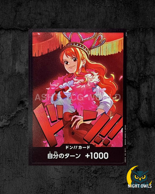 DON !! Card (Nami) EB03 - Japanese One Piece Heroines Edition