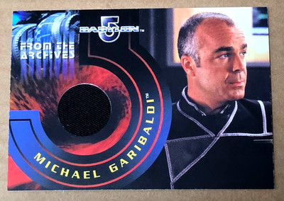 Rittenhouse The Complete Babylon 5 C4 Michael Garibaldi Costume Relic