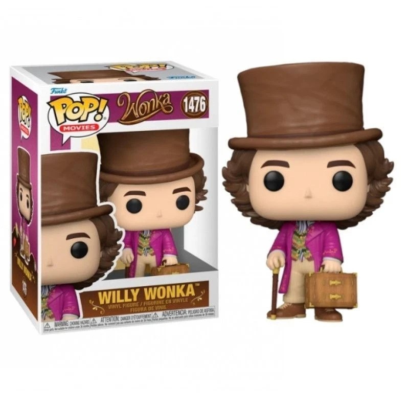 Funko Pop WILLY WONKA #1476 Protector Collectible NEW Toy Movies Vinyl Figure - Image 2