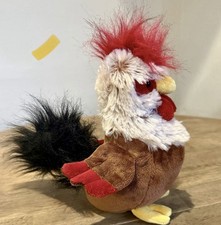 NWT Webkinz Plush HM652 Rockabilly Rooster Ganz UNSEALED CODE INCLUDED