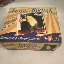 Louis Jordan & His Tympany Five 5-CD Remastered Box Set JSP 2000