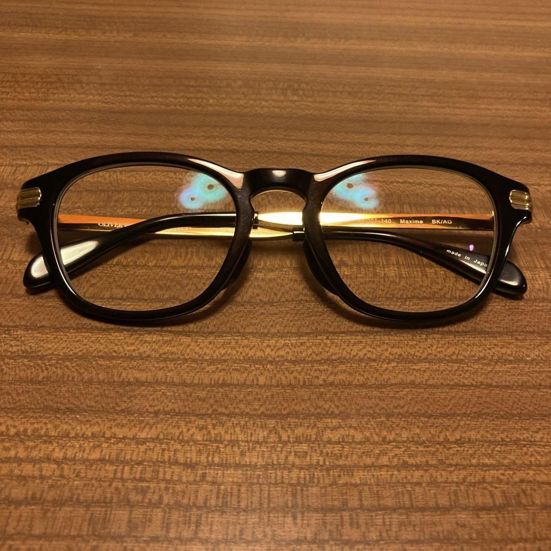 Oliver Peoples Maxime Bk/Ag Eyewear | eBay