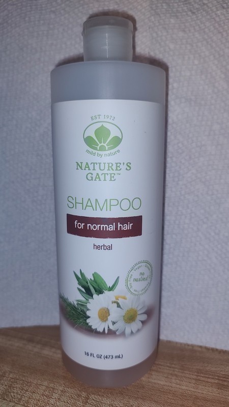 ‼️ 1 Mild By Nature Shampoo Nature's Gate For Normal Hair Herbal 16FL.Oz. READ‼️