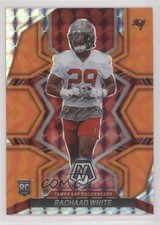 2022 Panini Mosaic Rookies Reactive Orange Mosaic Prizm Rachaad White #345 12vy