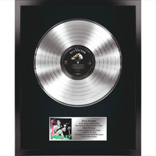 Elvis Presley - Elvis Presley / LP Platinum 12 inches / Souvenir in black fram