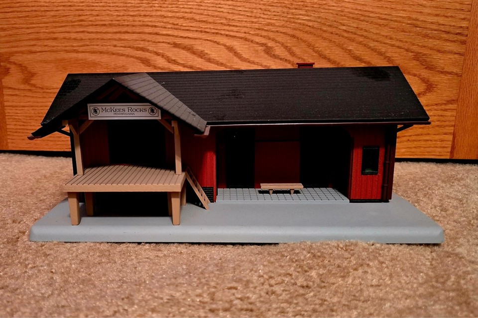 RAILKING O Gauge P&LE McKees Rocks Freight Depot Building | eBay